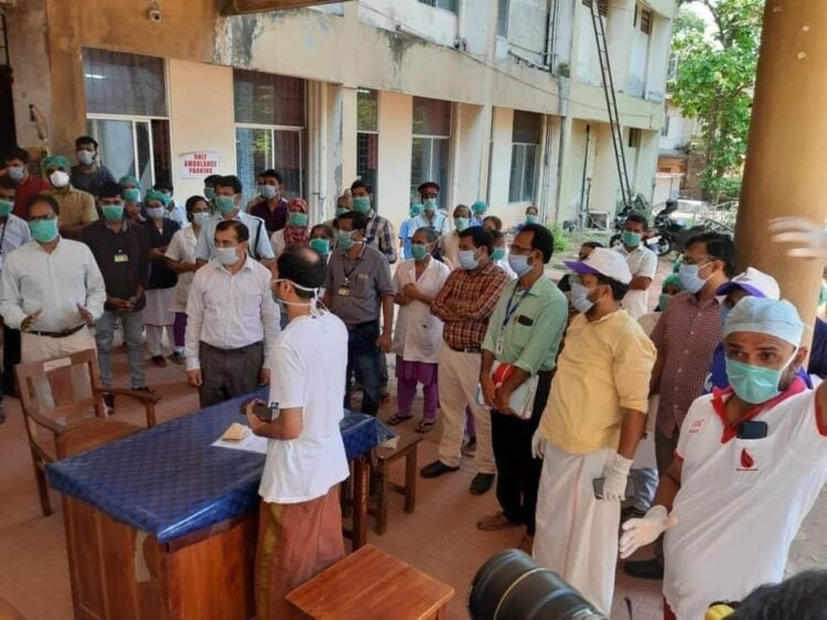 KASARGOD GOVT GENERAL HOSPITAL CORONA DISCHARGE