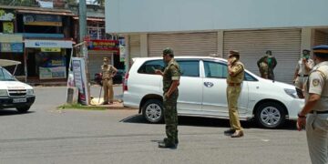 വിഷു ദിനത്തിലും വിശ്രമമില്ലാതെ പോലീസ്