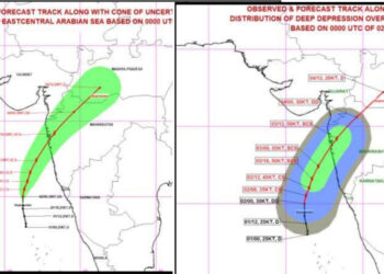 ചുഴലിക്കാറ്റിൻ്റെ സഞ്ചാരദിശ പ്രതീക്ഷിക്കുന്നത്