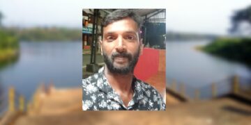 അപകടത്തില്‍പ്പെട്ട അനിലിനെ മുങ്ങിയെടുത്ത സിനാജ്‌