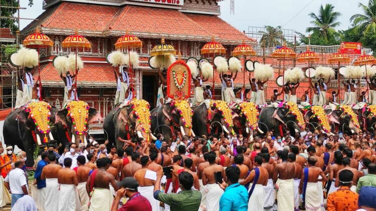 പാറമേക്കാവിൻ്റെ എഴുന്നള്ളിപ്പ്