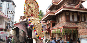 തിരുവമ്പാടി പൂരം പുറപ്പാട്