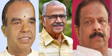 K G Marar, K Ramanpillai, K Sudhakaran