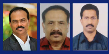 ആര്‍. രാജശേഖരന്‍ നായര്‍, വിനോദ് കുമാര്‍ വി നായര്‍, ആര്‍.എന്‍. സുരേഷ് കുമാര്‍.