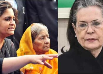 മോദിയെ പൂട്ടാന്‍ സോണിയ ഉപയോഗിച്ച ഫോര്‍ഡ് ഫൗണ്ടേഷന്‍റെ ഫണ്ട് വാങ്ങിയിരുന്ന എന്‍ജിഒക്കാരി തീസ്ത സെതല്‍വാദ് (ഇടത്ത്)
