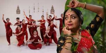 : Students of Kathak dancer Dr Pali Chandra