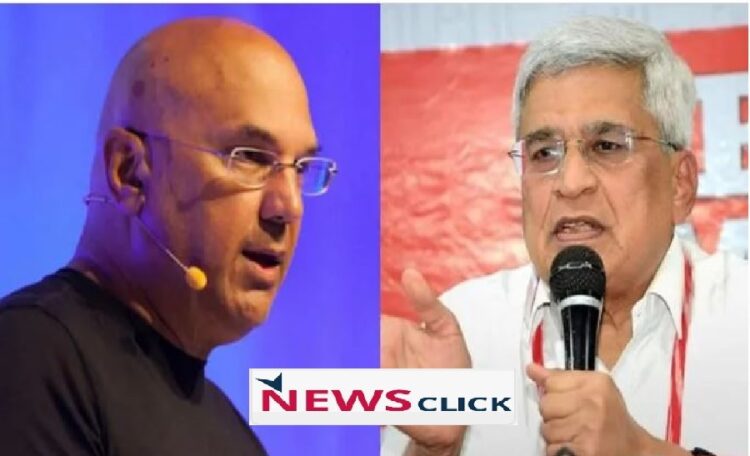 ഇന്ത്യാ വിരുദ്ധ പ്രവര്‍ത്തനങ്ങള്‍ക്കുള്ള ചൈനീസ് കമ്മ്യൂണിസ്റ്റ് പാര്‍ട്ടിയുടെ പണം ന്യൂസ് ക്ലിക്കിന് നല്‍കിയ അമേരിക്കന്‍ ശതകോടീശ്വരന്‍ നെവില്ലെ സിംഘം (ഇടത്ത്)