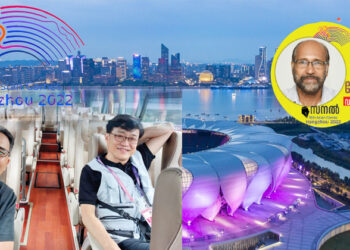 ബസ് യാത്രയ്ക്കിടെ കണ്ട കൊറിയന്‍ മാധ്യമപ്രവര്‍ത്തകര്‍