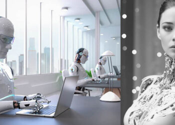 എഐ റോബോട്ടുകള് പണിയെടുക്കുന്ന തൊഴിലിടം, ആദ്യത്തെ എഐ റോബോട്ട് സോഫിയ