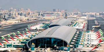 DXB is the world's busiest airport by international passenger numbers. KARIM SAHIB/AFP via Getty Images