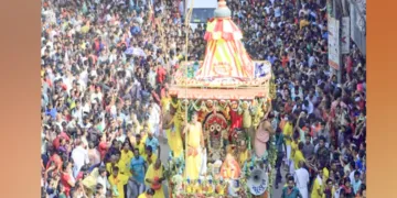 ബംഗ്ലാദേശിലെ ധാക്കയില്‍ കഴിഞ്ഞ ദിവസം നടന്ന രഥയാത്ര