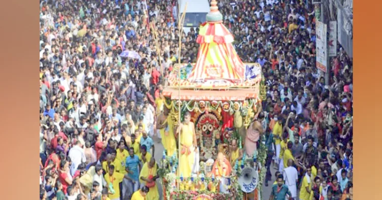 ബംഗ്ലാദേശിലെ ധാക്കയില്‍ കഴിഞ്ഞ ദിവസം നടന്ന രഥയാത്ര