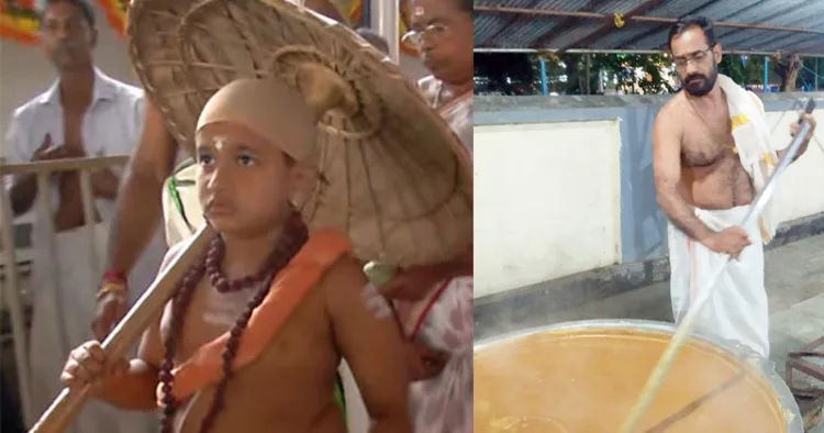 പുക്കാട്ടുപടി സ്വദേശി ജയപ്രകാശ് തിരുവോണ സദ്യയുടെ പാചകപുരയില്‍ 
