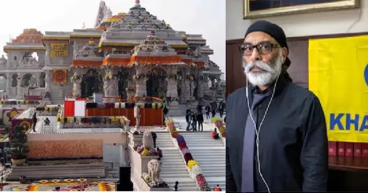 ഖലിസ്ഥാന് തീവ്രവാദ സംഘടനയുടെ നേതാവ് ഗുര്പത് വന്ത് സിങ്ങ് പന്നുന് (വലത്ത്)
