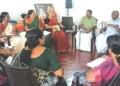 കോട്ടയത്ത് ഹിന്ദു ഐക്യവേദി കാര്യാലയമായ സത്യാനന്ദത്തില്‍ നടന്ന മഹിളാ ഐക്യവേദി സംസ്ഥാന സമിതി യോഗം