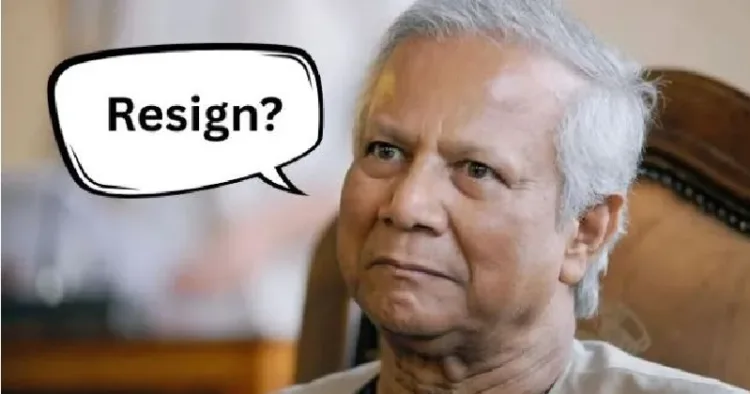 മുഹമ്മദ് യൂനസിന്‍റെ നാളുകള്‍ എണ്ണപ്പെട്ടു