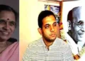 സത്യകി സവര്‍ക്കര്‍ (വലത്ത്) അമ്മ ഹിമാനി സവര്‍ക്കര്‍ (ഇടത്ത്)