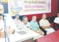തപസ്യ കലാ-സാഹിത്യ വേദി സംഘടിപ്പിച്ച ഡോ. എം.ജി.എസ്. നാരായണന്‍ അനുസ്മരണ സമ്മേളനം കാലിക്കറ്റ് സര്‍വകലാശാല വൈസ് ചാന്‍സലര്‍ ഡോ. പി. രവീന്ദ്രന്‍ ഉദ്ഘാടനം ചെയ്യുന്നു