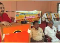 കിസാന്‍ സംഘ് പത്തനംതിട്ട ജില്ലാ വാര്‍ഷിക ശിബിരം സംസ്ഥാന അധ്യക്ഷന്‍ ഡോ. അനില്‍ വൈദ്യമംഗലം ഉദ്ഘാടനം ചെയ്യുന്നു