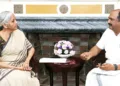 കേന്ദ്ര ധനമന്ത്രി നിര്‍മലാ സീതാരാമനുമായി സംസ്ഥാന ധനകാര്യമന്ത്രി കെ.എന്‍. ബാലഗോപാല്‍ ന്യൂദല്‍ഹിയില്‍ കൂടിക്കാഴ്ച നടത്തിയപ്പോള്‍