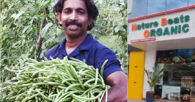 ബിജേഷ് (ഇടത്ത്) നേച്ചര്‍ ബീറ്റ്സ് ഓര്‍ഗാനിക് (വലത്ത്)
