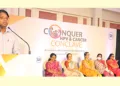 കൊച്ചിയില്‍ നടന്ന കോന്‍ക്വര്‍ എച്ച്പിവി ആന്‍ഡ് കാന്‍സര്‍ കോണ്‍ക്ലേവില്‍ മോഡറേറ്റര്‍ ഡോ. അനൂപ് കൃഷ്ണന്‍ 
സംസാരിക്കുന്നു. ഡോ. ജീന ബാബുരാജ്, ഡോ. രമ പി., ഡോ. കെ. ചിത്രതാര, ഡോ. ആഗ്‌നസ് മാത്യു, ഡോ. ലിസമ്മ 
ജോസഫ്, ഡോ. എം. നാരായണന്‍, ഡോ. സി. ജയകുമാര്‍ എന്നിവര്‍ സമീപം
