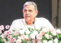 ന്യൂദല്‍ഹിയില്‍  ഡോ. അംബേദ്കര്‍ ഇന്റര്‍ നാഷണല്‍ സെന്ററും ഹിന്ദുസ്ഥാന്‍ സമാചാറും ഇന്ദിരാഗാന്ധി കലാകേന്ദ്രവും സംയുക്തമായി സംഘടിപ്പിച്ച പരിപാടിയില്‍ ദത്താത്രേയ ഹൊസബാളെ സംസാരിക്കുന്നു