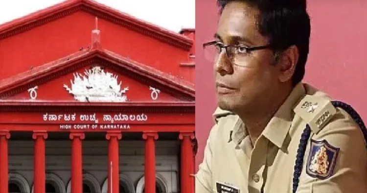 കര്‍ണ്ണാടക ഹൈക്കോടതി (ഇടത്ത്) മംഗളൂരു എസ് പി (വലത്ത്)