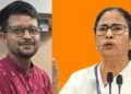 കൂട്ടബലാത്സംഗത്തിന് നേതൃത്വം നല്‍കിയ യുവ തൃണമൂല്‍ നേതാവ് മൊണോജിത് മിശ്ര (ഇടത്ത്) മമത (വലത്ത്)