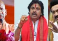 സ്റ്റാലിന്‍ (വലത്ത്) യോഗി ആദിത്യനാഥ് (ഇടത്ത്) പവന്‍ കല്യാണ്‍ (നടുവില്‍)