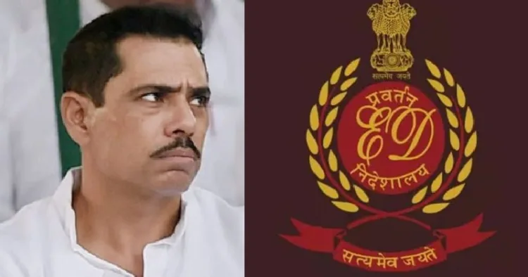 പ്രിയങ്കഗാന്ധിയുടെ ഭര്‍ത്താവ് റോബര്‍ട്ട് വധേര (ഇടത്ത്)