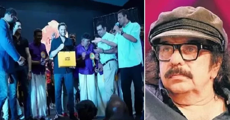കുസാറ്റ് അലുമിനി സംഘടന ഷഹീദ് അഫ്രീദിക്ക് സ്വീകരണം നല്‍കിയപ്പോള്‍ (ഇടത്ത്) സൂര്യ കൃഷ്ണമൂര്‍ത്തി (വലത്ത്)