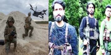 ഇന്ത്യന്‍ സേന വകവരുത്തിയ പഹല്‍ഗാം കൂട്ടക്കൊലയ്ക്ക് പിന്നില്‍ പ്രവര്‍ത്തിച്ച മൂന്ന് പാക് ഭീകരര്‍ (വലത്ത്)