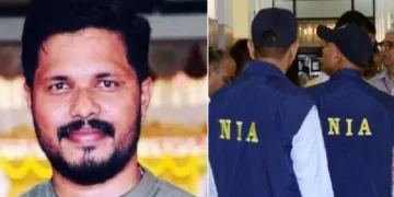 കൊല്ലപ്പെട്ട പ്രവീണ്‍ നെട്ടാരു (ഇടത്ത്) എന്‍ഐഎ ഉദ്യോഗസ്ഥര്‍ (വലത്ത്)