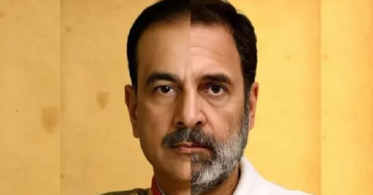 പാതി രാഹുല്‍ ഗാന്ധിയെയും പാതി അസിം മുനീറിനെയും ചേര്‍ത്തുവെച്ച ഈ ചിത്രം രാഹുല്‍ ഗാന്ധിയുടെ പാകിസ്ഥാന്‍ അജണ്ടയെ തുറന്നുകാണിക്കുന്ന ചിത്രമാണ്.