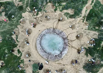 രാജസ്ഥാനിലെ 84 ഹെക്ടര്‍ ജിപ്‌സം ഖനനം ചെയ്ത തരിശുഭൂമി ഗ്രാമവാസികളുടെ നേതൃത്വത്തില്‍ പുനഃസ്ഥാപിക്കുന്നു