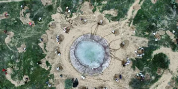 രാജസ്ഥാനിലെ 84 ഹെക്ടര്‍ ജിപ്‌സം ഖനനം ചെയ്ത തരിശുഭൂമി ഗ്രാമവാസികളുടെ നേതൃത്വത്തില്‍ പുനഃസ്ഥാപിക്കുന്നു