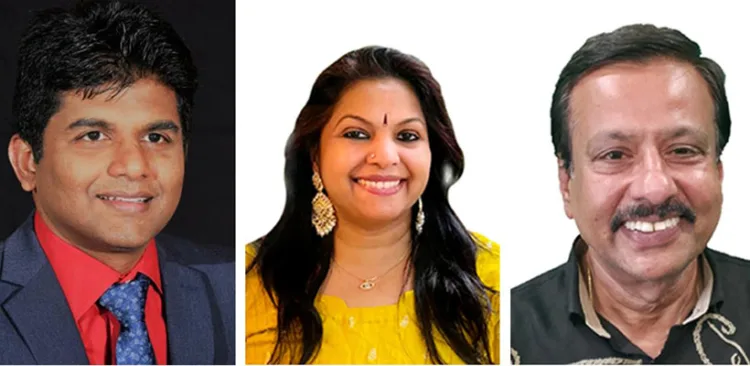 ടി. ഉണ്ണികൃഷ്ണന്‍ , സിനു നായര്‍ , അശോക് മേനോന്‍