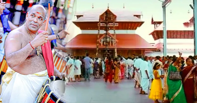 ഗുരുവായൂരപ്പന്റെ കഴകക്കാരനും കലാകാരനുമായ മോഹനവാര്യര്‍