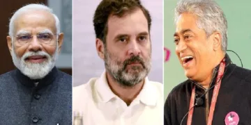 രാജ് ദീപ് സര്‍ദേശായി (വലത്ത്)