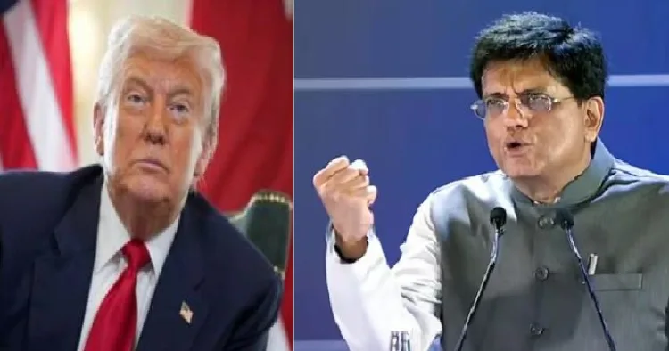 പീയൂഷ് ഗോയല്‍ (വലത്ത്)