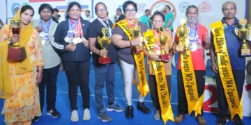 മാസ്റ്റേഴ്‌സ് ക്ലാസിക് ആന്റ് എക്യൂപ്ഡ് പവര്‍ ലിഫ്റ്റിങ്ങ് ചാമ്പ്യന്‍ഷിപ്പില്‍ ഓവറോള്‍ ചാമ്പ്യന്‍ഷിപ്പില്‍ രണ്ടാം സ്ഥാനം നേടിയ കേരള ടീം