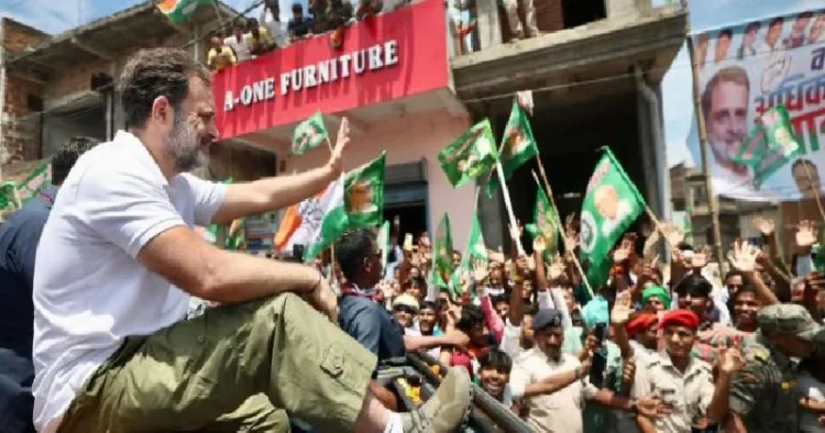 വോട്ടധികാര്‍ യാത്രയില്‍ രാഹുല്‍ ഗാന്ധി