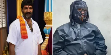 ശുചീകരണത്തൊഴിലാളിയെ കള്ളക്കഥ പറയാന്‍ പഠിപ്പിച്ച ധര്‍മ്മസ്ഥലയിലെ റിയല്‍ എസ്റ്റേറ്റ് ഉടമ മഹേഷ് റെഡ്ഡി തിമ്മറോഡി (ഇടത്ത്) നൂറുകണക്കിന് സ്ത്രീകളുടെ മൃതദേഹങ്ങള്‍ ധര്‍മ്മസ്ഥലയില്‍ മറവു ചെയ്തുവെന്ന കള്ളക്കഥ പറഞ്ഞ ശുചീകരണത്തൊഴിലാളി (വലത്ത്)