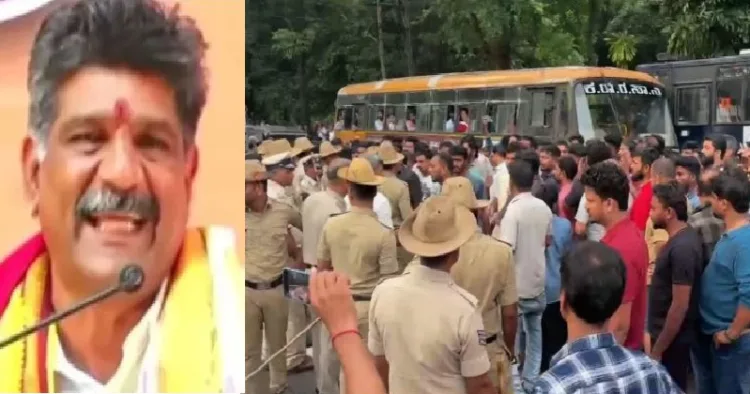 മഹേഷ് തിമ്മരോടി (ഇടത്ത്)