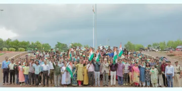 കേരള കേന്ദ്ര സര്‍വകലാശാലയില്‍ സംഘടിപ്പിച്ച തിരംഗ റാലി