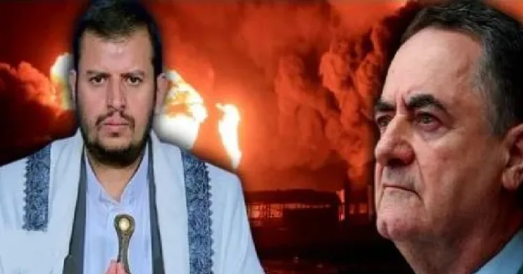 ഹൂതി നേതാവ് അബ്ദുള്‍ മാലിക് അല്‍ ഹൂതി (ഇടത്ത്) ഇസ്രയേല്‍ പ്രതിരോധമന്ത്രി ഇസ്രയേല്‍ കാര്‍ട്സ് (വലത്ത്)