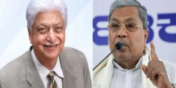 വിപ്രോ ഉടമ അസിം പ്രേംജി (ഇടത്ത്)