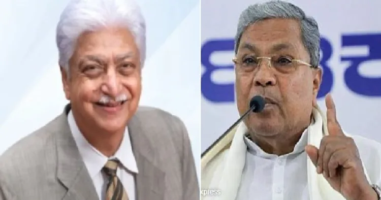 വിപ്രോ ഉടമ അസിം പ്രേംജി (ഇടത്ത്)