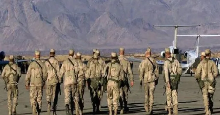 20 വര്‍ഷത്തിലധികം നേറ്റോ സഖ്യശക്തിയുടെ കയ്യില്‍ ഉണ്ടായിരുന്ന അഫ്ഗാനിസ്ഥാനിലെ ബഗ്രാം സൈനിക വിമാനത്താവളം. അല്‍ക്വെയ്ദയ്ക്കും താലിബാനും എതിരായ യുദ്ധത്തില്‍ 2012ല്‍ ഇവിടെ ഒരു ലക്ഷം യുഎസ് സൈനികര്‍ വരെ തമ്പടിച്ചിരുന്നു.